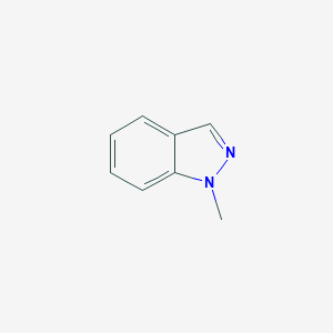 molecular formula C8H8N2 B079620 1-甲基吲哚 CAS No. 13436-48-1