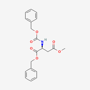 1-Benzyl 4-methyl (2S)-2-{[(benzyloxy)carbonyl]amino}butanedioate