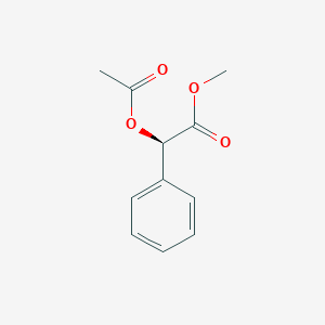 Methyl (2R)-2-(acetyloxy)-2-phenylacetate