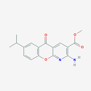 Methyl 2-amino-7-isopropyl-5-oxochromeno[2,3-B]pyridine-3-carboxylate
