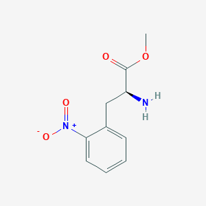 Methyl (2S)-2-amino-3-(2-nitrophenyl)propanoate