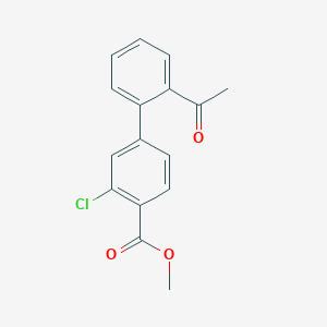 Methyl 4-(2-acetylphenyl)-2-chlorobenzoate