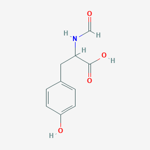 molecular formula C10H11NO4 B079623 N-甲酰-L-酪氨酸 CAS No. 13200-86-7