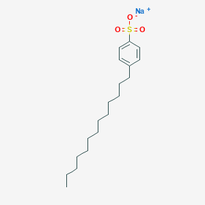 molecular formula C19H31NaO3S B079624 十三烷基苯磺酸钠 CAS No. 14356-40-2