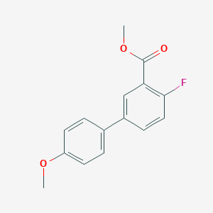 Methyl 2-fluoro-5-(4-methoxyphenyl)benzoate