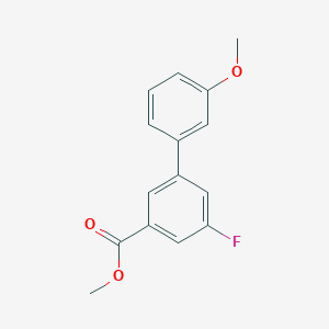 Methyl 3-fluoro-5-(3-methoxyphenyl)benzoate