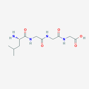 B079627 Leucyl-glycyl-glycyl-glycine CAS No. 14857-78-4