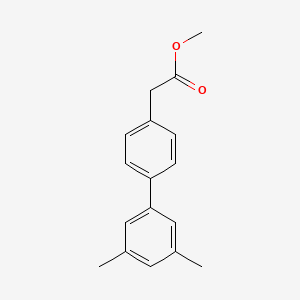 Methyl 2-[4-(3,5-dimethylphenyl)phenyl]acetate