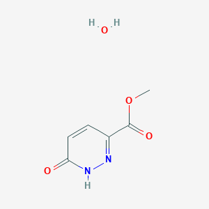 molecular formula C6H8N2O4 B7963023 Methyl 6-oxo-1,6-dihydropyridazine-3-carboxylate hydrate 