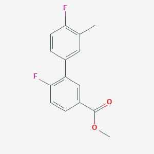 Methyl 4-fluoro-3-(4-fluoro-3-methylphenyl)benzoate