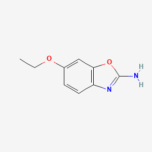 molecular formula C9H10N2O2 B7963165 6-Ethoxy-1,3-benzoxazol-2-amine 