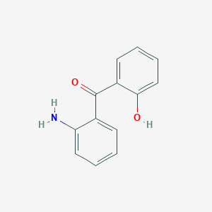 B079632 (2-Aminophenyl)(2-hydroxyphenyl)methanone CAS No. 13134-93-5