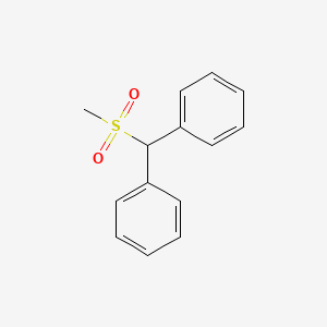 molecular formula C14H14O2S B7963251 Methylsulfonyldiphenylmethane 