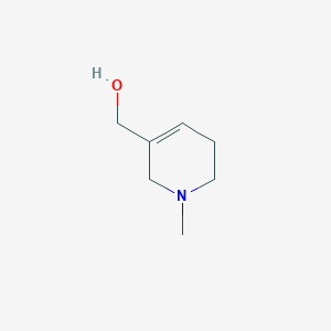 molecular formula C7H13NO B7963366 1-Methyl-1,2,5,6-tetrahydropyridine-3-methanol 
