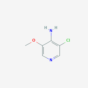 molecular formula C6H7ClN2O B7963456 3-Chloro-5-methoxypyridin-4-amine 