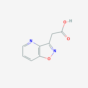 2-(Isoxazolo[4,5-B]pyridin-3-YL)acetic acid