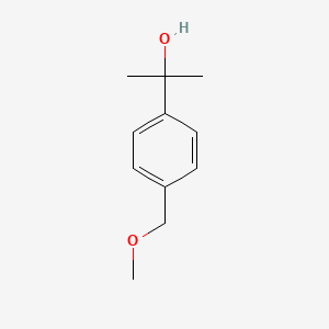 molecular formula C11H16O2 B7963544 2-(4-Methoxymethylphenyl)-2-propanol 