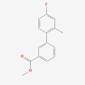Methyl 3-(4-fluoro-2-methylphenyl)benzoate