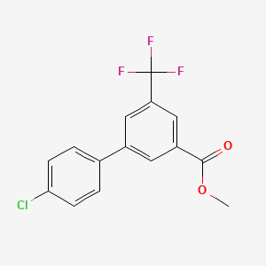 Methyl 3-(4-chlorophenyl)-5-(trifluoromethyl)benzoate