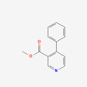 molecular formula C13H11NO2 B7964043 4-苯基吡啶-3-甲酸甲酯 CAS No. 70647-05-1