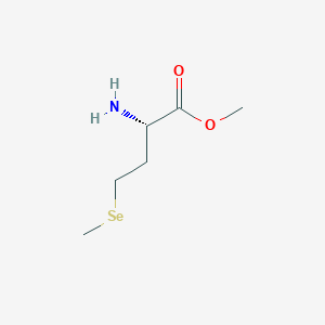 molecular formula C6H13NO2Se B7964063 Methyl (2S)-2-amino-4-(methylselanyl)butanoate 