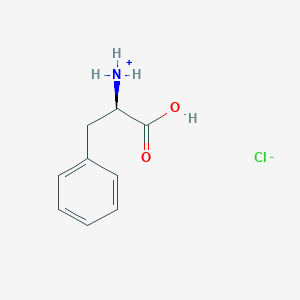 molecular formula C9H12ClNO2 B7964243 [(1R)-1-carboxy-2-phenylethyl]azanium;chloride 