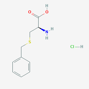(2R)-2-amino-3-benzylsulfanylpropanoic acid;hydrochloride