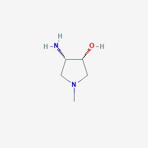 (3R,4S)-4-Amino-1-methylpyrrolidin-3-ol