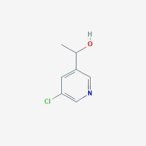 molecular formula C7H8ClNO B7964300 1-(5-Chloropyridin-3-yl)ethanol 