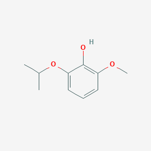 molecular formula C10H14O3 B7964336 2-Isopropoxy-6-methoxyphenol 