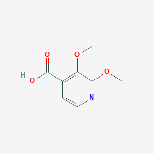 molecular formula C8H9NO4 B7964344 2,3-Dimethoxyisonicotinic acid 