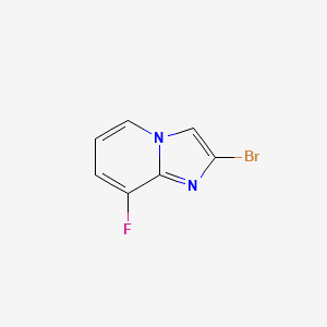 molecular formula C7H4BrFN2 B7964453 2-Bromo-8-fluoro-imidazo[1,2-a]pyridine 