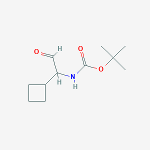 tert-Butyl (1-cyclobutyl-2-oxoethyl)carbamate