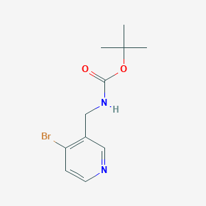 molecular formula C11H15BrN2O2 B7964592 Tert-butyl (4-bromopyridin-3-YL)methylcarbamate CAS No. 1060812-91-0