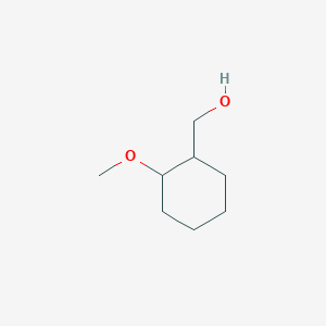 molecular formula C8H16O2 B7964610 2-Methoxy-cyclohexanemethanol 