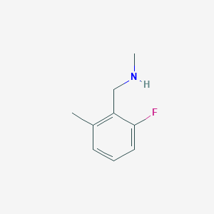 [(2-Fluoro-6-methylphenyl)methyl](methyl)amine
