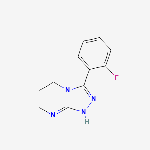 molecular formula C11H11FN4 B7964668 CID 84735131 
