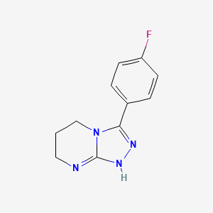 molecular formula C11H11FN4 B7964669 CID 84735132 