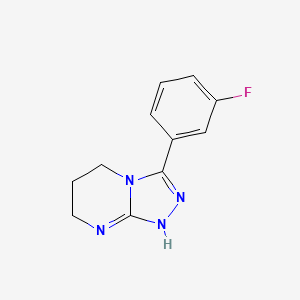 molecular formula C11H11FN4 B7964675 CID 84735133 