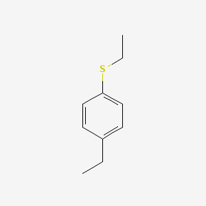 molecular formula C10H14S B7964789 4-Ethylphenyl ethyl sulfide 
