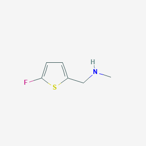 [(5-Fluorothiophen-2-YL)methyl](methyl)amine