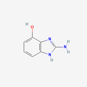 B7964793 2-amino-1H-Benzimidazol-7-ol CAS No. 1255789-22-0