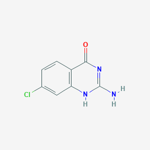 molecular formula C8H6ClN3O B7964965 CID 606786 