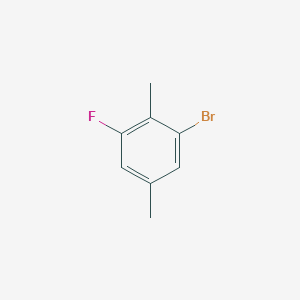 molecular formula C8H8BrF B7965011 1-Bromo-2,5-dimethyl-3-fluorobenzene 