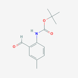 (2-Formyl-4-methyl-phenyl)-carbamic acid tert-butyl ester