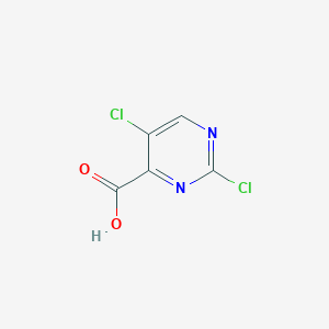 molecular formula C5H2Cl2N2O2 B7965227 2,5-Dichloropyrimidine-4-carboxylic acid 