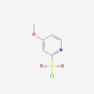 molecular formula C6H6ClNO3S B7965238 4-Methoxypyridine-2-sulfonyl chloride 