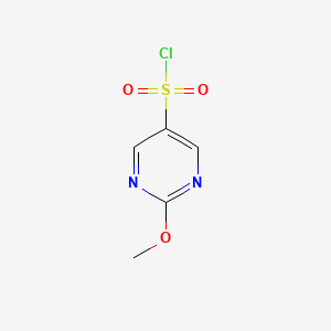 molecular formula C5H5ClN2O3S B7965244 2-Methoxypyrimidine-5-sulfonyl chloride 