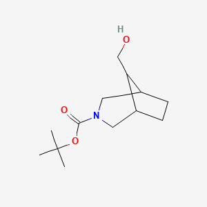 Tert-butyl 8-(hydroxymethyl)-3-azabicyclo[3.2.1]octane-3-carboxylate