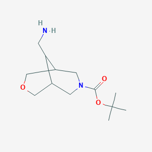 Tert-butyl 9-(aminomethyl)-3-oxa-7-azabicyclo[3.3.1]nonane-7-carboxylate